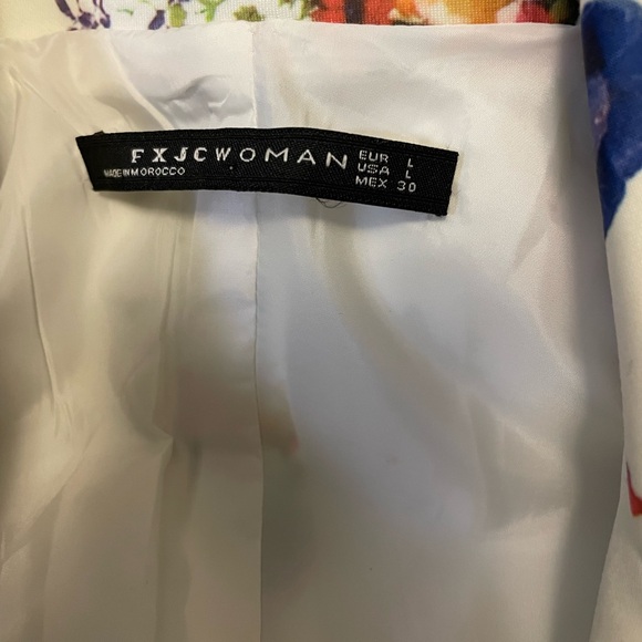 Floral Women's Blazer - Picture 7 of 10